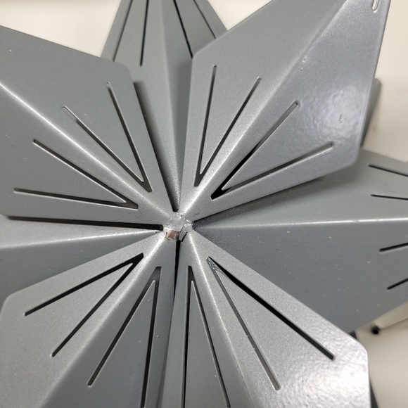 HEARTH & HAND WITH MAGNOLIA CHRISTMAS TREE TOPPER STAR SILVER METAL - Picture 4 of 16